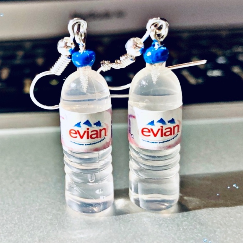 WATER BOTTLE EARRINGS! - Picture 5 of 6